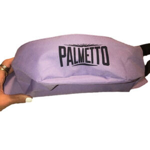 PALMETTO Canna Company Pink & Purple Waist Bag Fanny Pack w Adjustable Strap Lg
